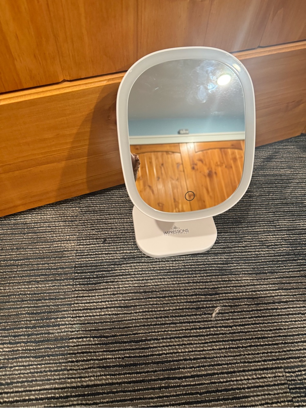 Impressions LED  Makeup Mirror in White